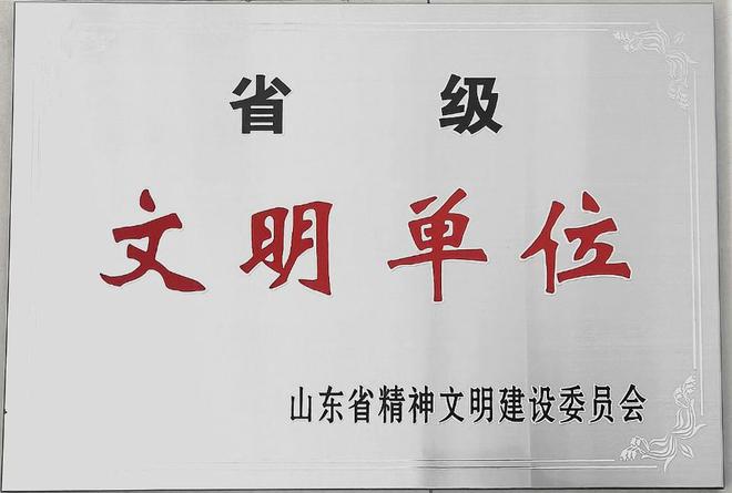 米乐M6 米乐宁津县人民医院获评“省级文明单位”(图1)