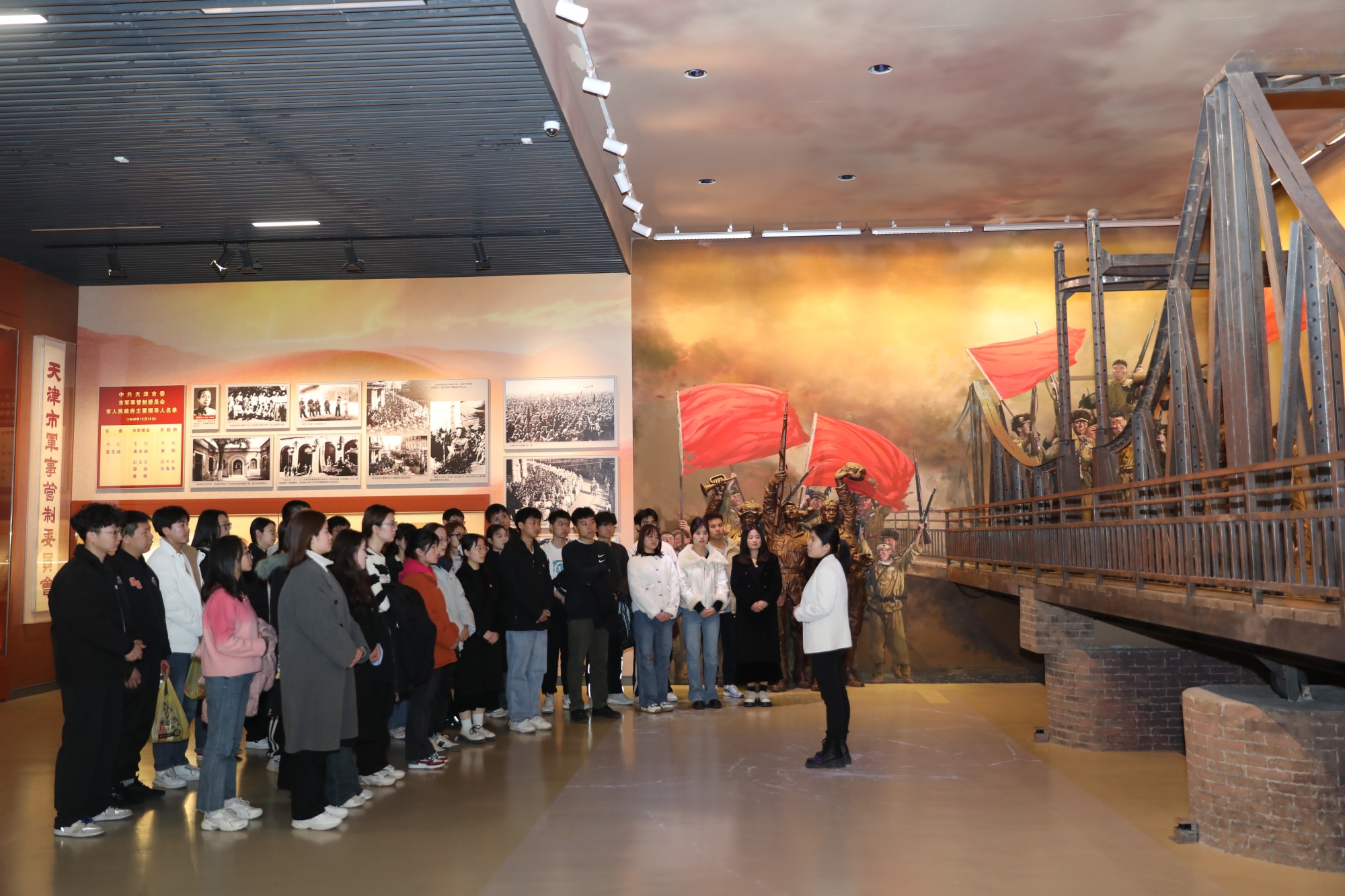 天津理工大学：把课堂搬到红色场馆 打造“知行课堂”思政课(图1)