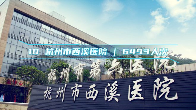 杭州市民口碑之选：最受患者信任的医院及门诊量排名TOP10 榜单！(图3)