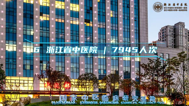 杭州市民口碑之选：最受患者信任的医院及门诊量排名TOP10 榜单！(图7)